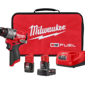 M12 FUEL 12V Lithium-Ion Brushless Cordless 1/2 in. Drill Driver Kit with 4.0Ah
