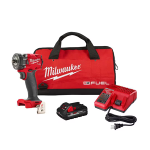 M18 FUEL 18-Volt Lithium-Ion Brushless Cordless 3/8 in. Compact Impact Wrench w/