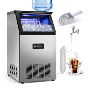 Velivi Commercial Ice Maker 100 lb./24H Freestanding