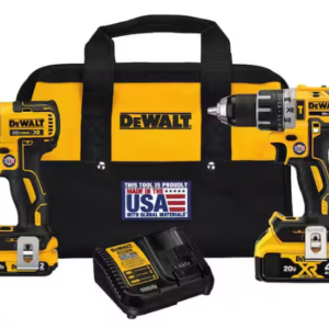 20-Volt MAX XR Cordless Brushless Hammer Drill/Impact Combo Kit (2-Tool) with (1