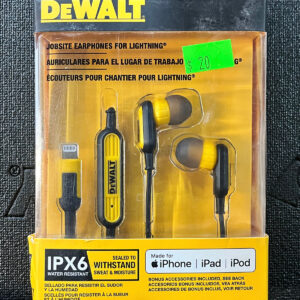 DEWALT Jobsite Earphones 190 9032 DW2