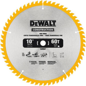 20 Series 10 in. 60T Fine Finish Saw Blade