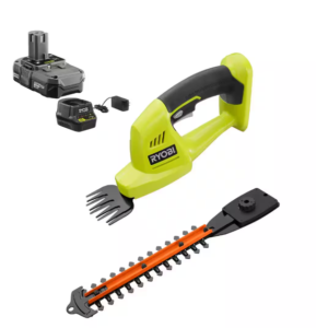 ONE+ 18V Cordless Battery Grass Shear and Shrubber Trimmer w/ 1.3 Ah Battery