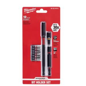 SHOCKWAVE Impact Duty Alloy Steel Screw Driver Bit Set (10-Piece)