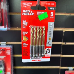 SHOCKWAVE 3/16 in. Titanium Twist Drill Bit (5-Pack)