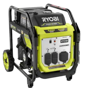 4000-Watt Gasoline Powered Digital Inverter Generator with CO Shutdown