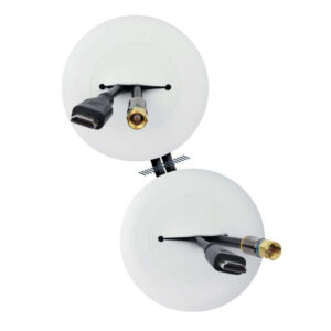 Commercial Electric In-Wall Cable Kit, White DICBLW-K