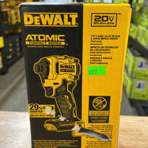 ATOMIC 20-Volt MAX Cordless Brushless Compact 1/4 in. Impact Driver (Tool-Only)