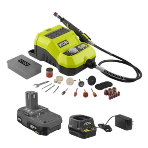 ordless Rotary Tool Kit with 1.5 Ah Battery and 18-Volt Charger