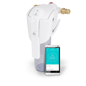 GE Whole House Water Filtration System (GXWH70M), Smart Connected with Leak Det