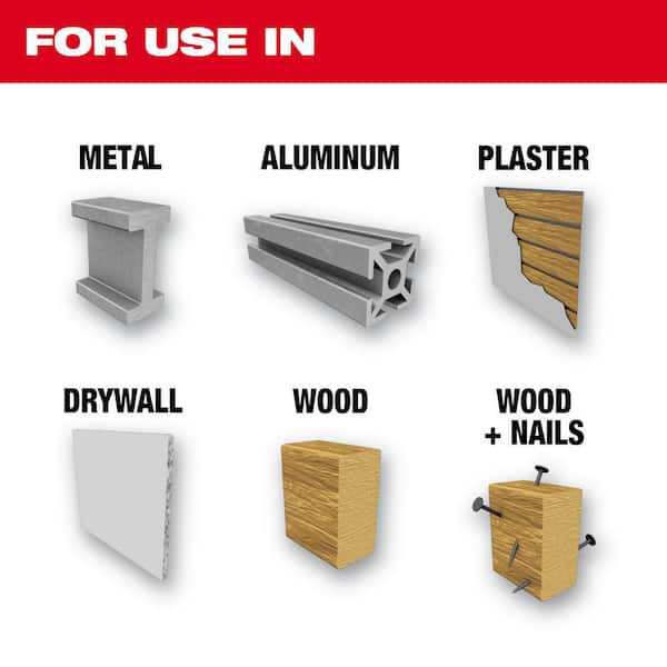 Milwaukee Hole Dozer Bi-Metal Hole Saw Kit (7-Piece) 49-22-4040