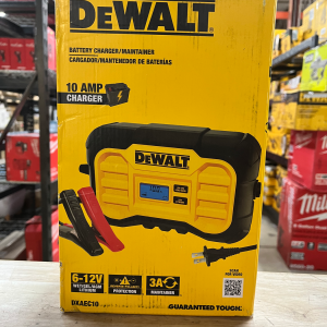 DEWALT Professional 10 Amp Battery Charger, Battery Maintainer, Battery Trickle