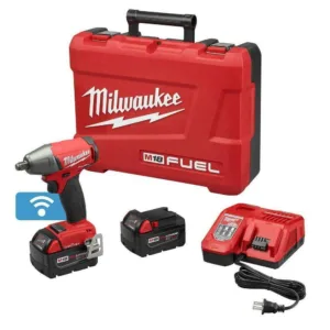 M18 FUEL ONE-KEY Brushless Cordless 1/2 in. Impact Wrench w/ Friction Ring Kit