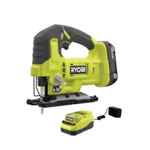 ONE+ 18V Cordless Jig Saw Kit with 1.5 Ah Battery and Charger