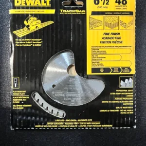 6-1/2" x 48T Ultra Fine Finishing Blade for Corded TrackSaw