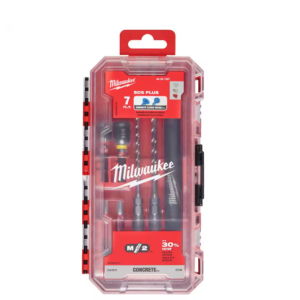 1/4 in. x 5/32 in. Carbide Tip SDS-PLUS Concrete Screw Drill and Bit Kit (7)