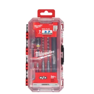 1/4 in. x 5/32 in. Carbide Tip SDS-PLUS Concrete Screw Drill and Bit Kit (7)