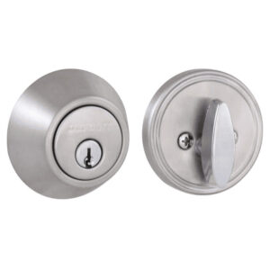 Defiant Stainless Steel Single Cylinder Deadbolt 32DD61