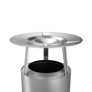 Solo Stove 20 in Stainless Steel Heat Deflector for use with Ranger