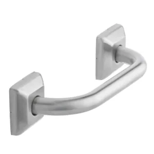 Glacier Bay 9 in. L x 2.5 in. Grab Bar in Brushed Stainless Steel