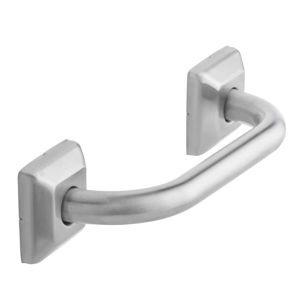 Glacier Bay 9 in. L x 2.5 in. Grab Bar in Brushed Stainless Steel