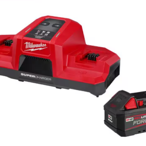 M18 18V Lithium-Ion Starter Kit with FORGE 6.0Ah Battery and Super Charger