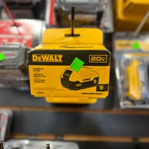 20-Volt MAX XR Premium Lithium-Ion (1) 5.0Ah Battery