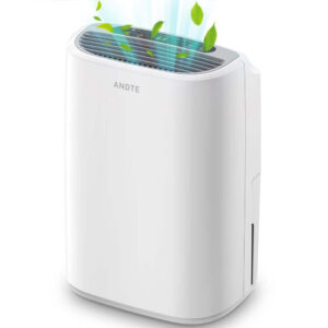 34 Pt. 2500 sq.ft. Large Home Dehumidifier With Drain and Water Tank, Indoor, W