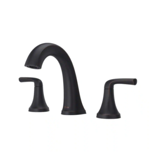 Ladera 8 in. Widespread Double Handle Bathroom Faucet in Tuscan Bronze