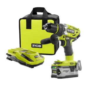 Brushless 1/2 in. Hammer Drill/Driver Kit with 4.0Ah Battery, Charger and bag