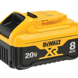 DEWALT XR 20v 8 Amp-Hour; Lithium Battery