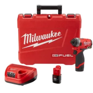 M12 FUEL 12-Volt Lithium-Ion Brushless Cordless 1/4 in. Hex Impact Driver Kit