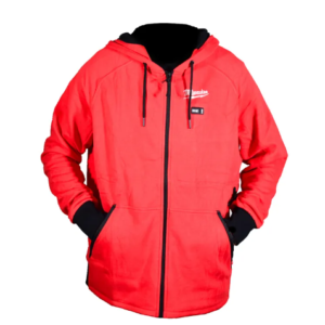 Men's Medium M12 12-Volt Lithium-Ion Cordless Red Heated Jacket Hoodie (Jacket a