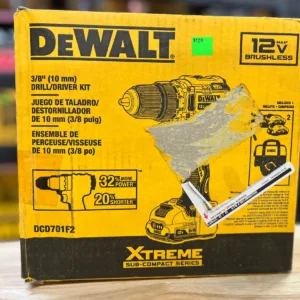 3/8” DrillDriver Kit DCD701F2