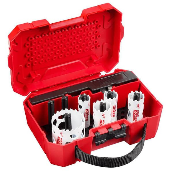 Milwaukee Hole Dozer Bi-Metal Hole Saw Kit (7-Piece) 49-22-4040