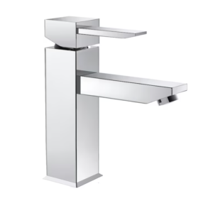 Fresca Bevera 1-handle Single Hole WaterSense Waterfall Bathroom Sink Faucet