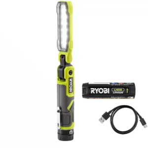 USB Lithium Inspection Light Kit with 2.0 Ah Battery and Charging Cable