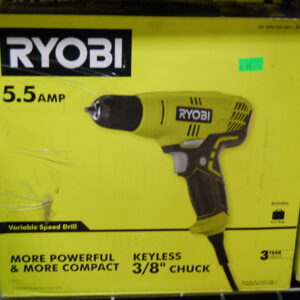 5.5 Amp Corded 3/8 in. Variable Speed Compact Drill/Driver with Bag