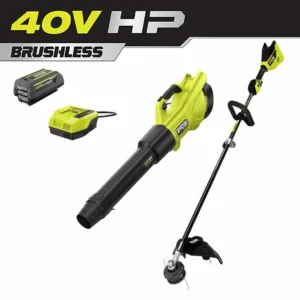 RYOBI 40V HP Brushless 600 CFM 155 MPH Cordless Leaf Blower
