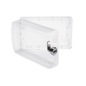 StatGuardPlus Universal Thermostat Guard Clear with Changeable Code Combination