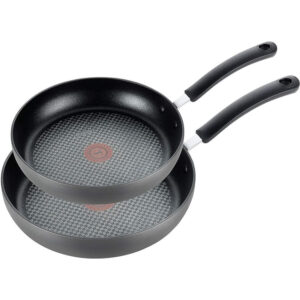 T-fal 8 and 10.25 in. Titanium Nonstick Skillet Set