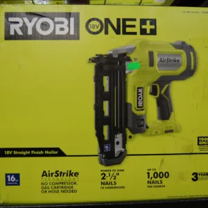 ONE+ 18V 16-Gauge Cordless AirStrike Finish Nailer (Tool Only)