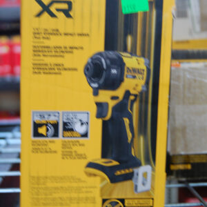 DEWALT 20V MAX XR Brushless Cordless 1/4 in. Quiet Hydraulic Impact Driver Tool