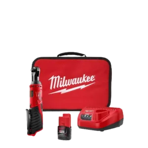 M12 12V Lithium-Ion Cordless 3/8 in. Ratchet Kit with One 1.5 Ah Battery, Charge
