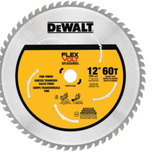 FLEXVOLT 12 in. 60-Teeth Carbide-Tipped Miter Saw Blade