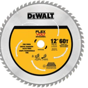 FLEXVOLT 12 in. 60-Teeth Carbide-Tipped Miter Saw Blade