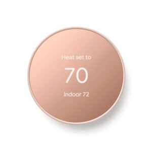 Google Nest Thermostat Smart Programmable Wi-Fi Thermostat Sand GA02082-US