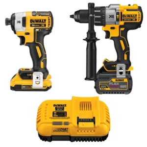 20-Volt MAX Lithium-Ion Cordless Brushless Combo Kit (2-Tool) with FLEXVOLT and