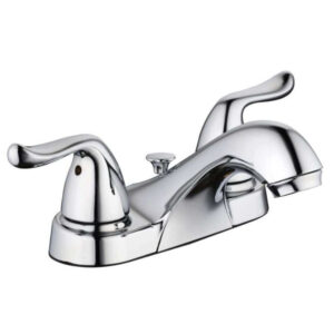 Glacier Bay Centerset Double-Handle Bathroom Faucet