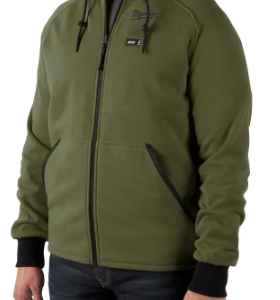 Men's X-Large M12 12-Volt Lithium-Ion Cordless Green Heated Jacket Hoodie